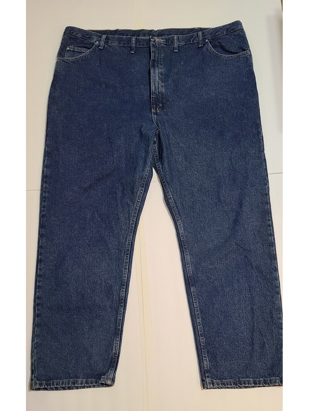 Wrangler Relaxed Fit Jeans Mens Sz 50x32 Denim Premium Quality Authentic Casual